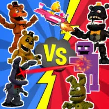 FNaF Merge Battles: Defeat Animatronic Enemies