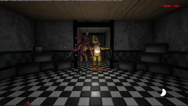 Creepy Night at Freddy's: Face terrifying animatronics!