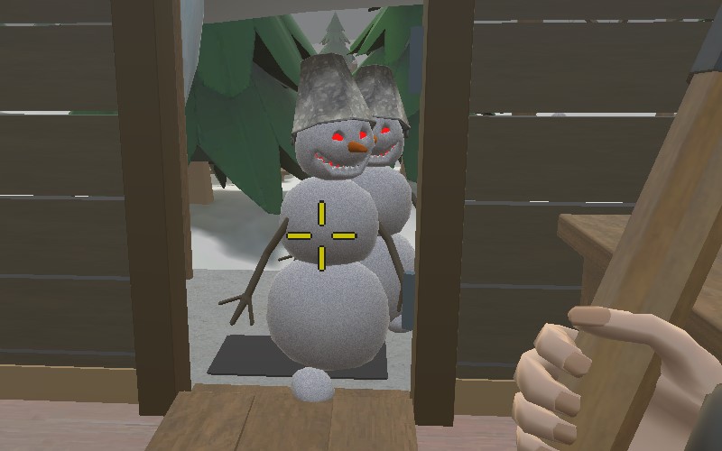 Snowmanarium creepy snowmen