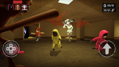 Play Tung Sahur Bots Chase Room free at fnaf1game.io