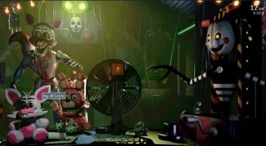 Security office in Ultimate Custom Night Plus